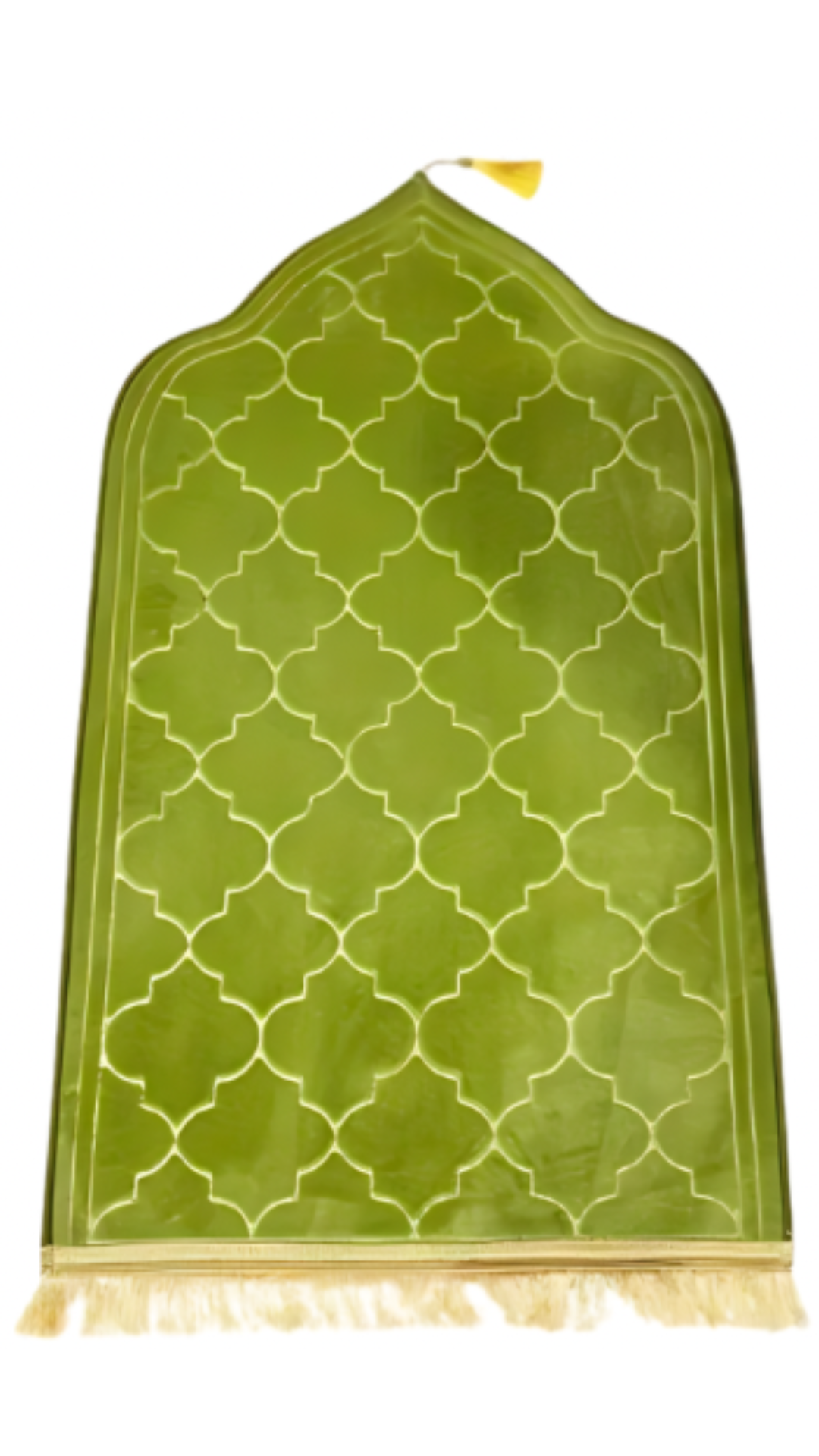 Tapis de prière vert
