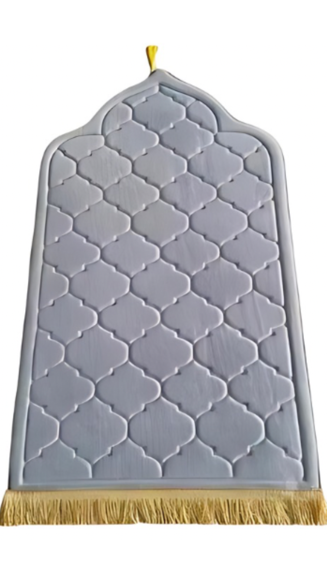 Tapis de prière gris
